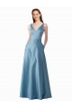 High Neck Satin Long Prom Dress Canada Shop