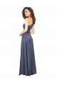 One Shoulder Silky Satin Dusk Long Prom Dress Canada Shop