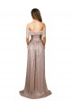 Scoop Neck Sequin Champagne Long Sexy Prom Dress Canada Shop