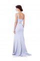Spaghetti Straps Stretch Crepe Light Sky Blue Long Prom Dress Canada Shop
