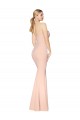 Sweetheart Stretch Crepe Nude Long Prom Dress Canada Shop