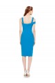 Stretch Crepe Cocktail Length Prom Dress Canada Shop
